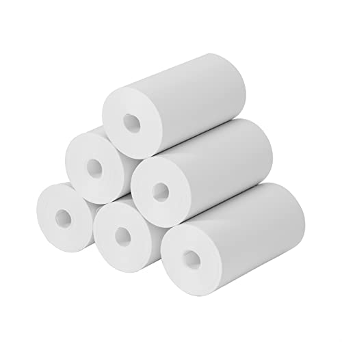 6 Rolls Print Paper for Kids Instant Print Camera BPA Free Refill Print Paper Works with MINIBEAR 6 Rolls Print Paper for Kids Instant Print Camera BPA Free Refill Print Paper Works with MINIBEAR