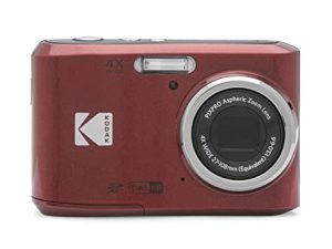 KODAK PIXPRO Friendly Zoom FZ45-RD 16MP Digital Camera with 4X Optical Zoom 27mm Wide Angle and 2.7" LCD Screen (Red)
