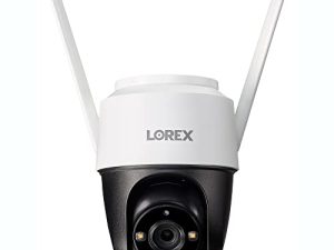 Lorex 2K Pan-Tilt Indoor/Outdoor WiFi Security Camera with 32GB MicroSD Card
