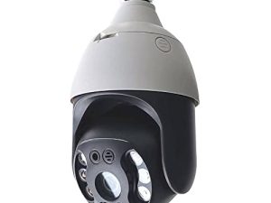 EVERSECU HD 2K 4.0MP Wireless PTZ Security Camera with E27 Light Screw