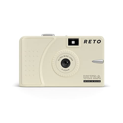 RETO Ultra Wide and Slim 35mm Reusable Daylight Film Camera - 22mm Wide Lens RETO Ultra Wide and Slim 35mm Reusable Daylight Film Camera - 22mm Wide Lens