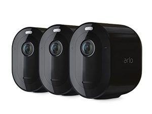 Arlo Pro 4 Spotlight Camera - 3 Pack - Wireless Security