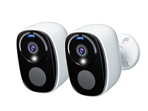 Rraycom 2Pack Security Cameras Outdoor Wireless