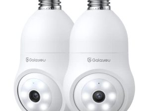 2K Light Bulb Security Cameras Wireless Outdoor