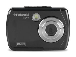 Polaroid IS048 Digital Camera - Small Lightweight Waterproof Instant Sharing 16 MP Digital Portable Handheld Action Camera (Black)