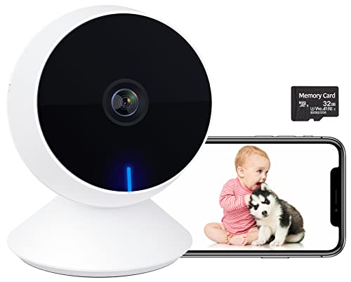 LAXIHUB WiFi Pet Camera Indoor Home Security IP Camera for Dogs/Cats Baby Monitor Room Camera with App 1080P FHD LAXIHUB WiFi Pet Camera Indoor Home Security IP Camera for Dogs/Cats Baby Monitor Room Camera with App 1080P FHD