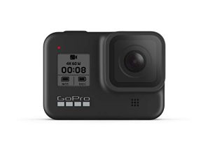GoPro HERO8 Black - Waterproof Action Camera with Touch Screen 4K Ultra HD Video 12MP Photos 1080p Live Streaming Stabilization