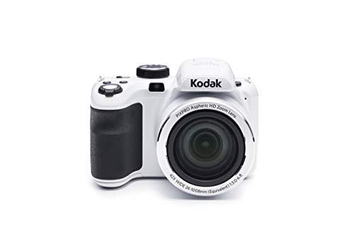 Kodak PIXPRO Astro Zoom AZ421-WH 16MP Digital Camera with 42X Optical Zoom and 3" LCD Screen (White) (Renewed) Kodak PIXPRO Astro Zoom AZ421-WH 16MP Digital Camera with 42X Optical Zoom and 3" LCD Screen (White) (Renewed)