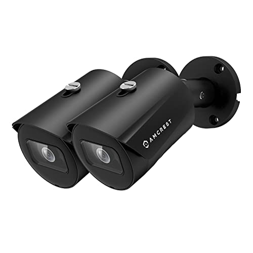 Amcrest 2-Pack UltraHD 5MP Outdoor POE Camera 2592 x 1944p Bullet IP Security Camera Amcrest 2-Pack UltraHD 5MP Outdoor POE Camera 2592 x 1944p Bullet IP Security Camera