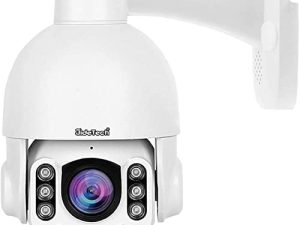JideTech Outdoor PTZ POE Security Camera