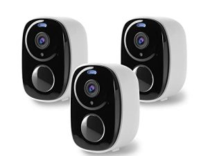 Rraycom 3Pack Security Cameras Outdoor Wireless