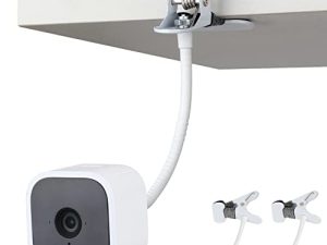 iTODOS 2 Pack Flexible Clip Clamp Mount for Blink Mini