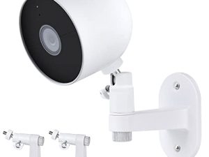 2Pack Adjustable Security Wall Mount Bracket for Google Nest Cam(Battery)