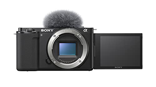 Sony Alpha ZV-E10 - APS-C Interchangeable Lens Mirrorless Vlog Camera - Black Sony Alpha ZV-E10 - APS-C Interchangeable Lens Mirrorless Vlog Camera - Black