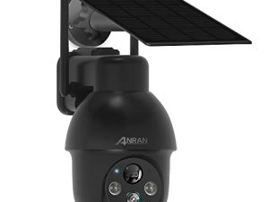ANRAN 2K Security Camera Outdoor - Solar Camera Wireless with 360° View