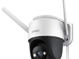 Security Camera Outdoor with Floodlight and Sound Alarm