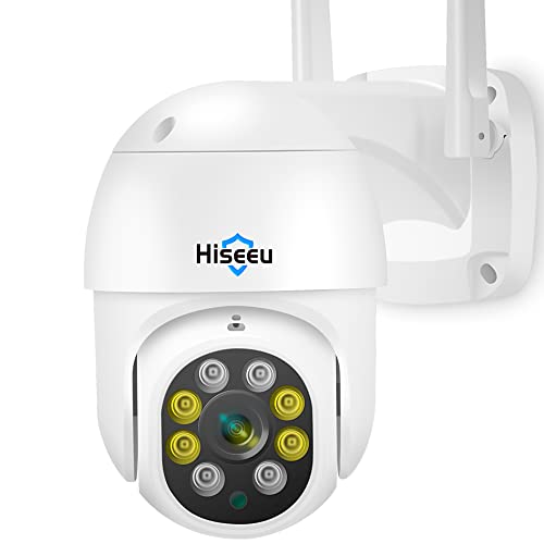 Hiseeu 2K 360° Pan/Tilt/Digital Zoom WiFi Security Camera Outdoor Hiseeu 2K 360° Pan/Tilt/Digital Zoom WiFi Security Camera Outdoor