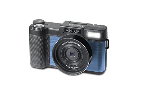Minolta MND30 30 MP / 2.7K Ultra HD Digital Camera (Blue) Minolta MND30 30 MP / 2.7K Ultra HD Digital Camera (Blue)