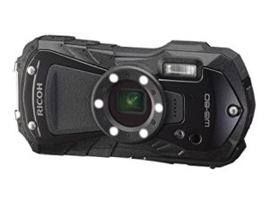 Ricoh WG-80 Black Waterproof Digital Camera Shockproof Freezeproof Crushproof 03123