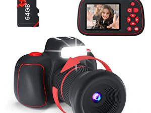 MOREXIMI Upgarded Kids Camera