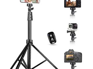 UBeesize 67" Phone Tripod&Selfie Stick