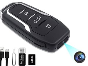 ClODGDGO 64GB Spy Camera Hidden Camera Car Key