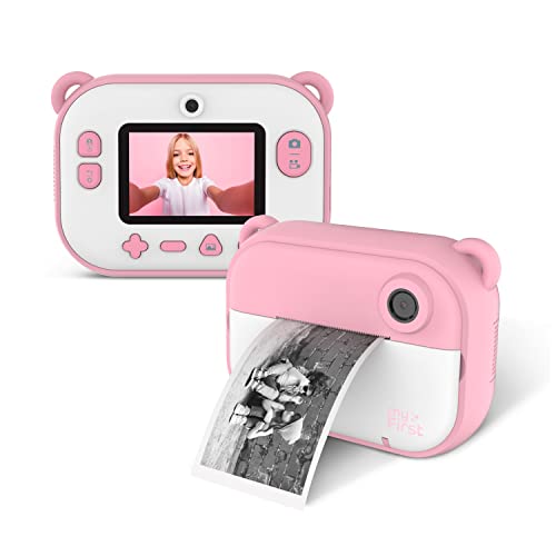myFirst Camera Insta 2 Instant Camera Hybrid Instant Camera Pink Film Sticker (140 Shots) Front and Selfie Lens for boy Girl (Pink) myFirst Camera Insta 2 Instant Camera Hybrid Instant Camera Pink Film Sticker (140 Shots) Front and Selfie Lens for boy Girl (Pink)