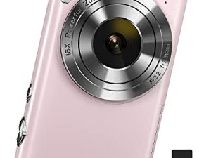 Digital Camera Auto Focus 2.7K 48MP Digital Point and Shoot Camera with 32GB Memory Card