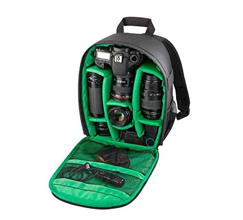 WINVIN Waterproof SLR/DSLR Camera Backpack Shoulder Bag Travel Case for Canon Nikon Sony Digital Lens (Green) WINVIN Waterproof SLR/DSLR Camera Backpack Shoulder Bag Travel Case for Canon Nikon Sony Digital Lens (Green)