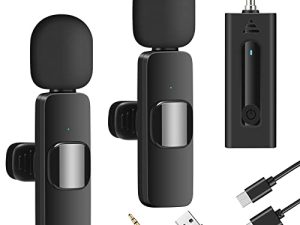 BZXZB Wireless Microphone for Camera/GoPro/Computer/Laptop/MacBook/Phone
