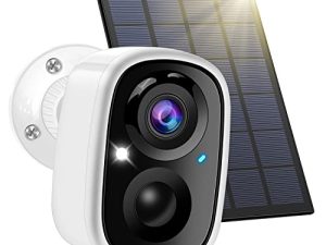 Smmvinnr Solar Security Camera Wireless Outdoor