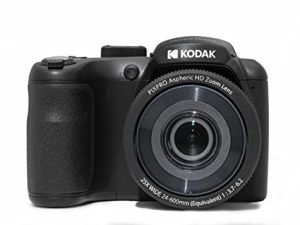 KODAK PIXPRO Astro Zoom AZ255-BK 16MP Digital Camera with 25X Optical Zoom 24mm Wide Angle 1080P Full HD Video and 3" LCD (Black)