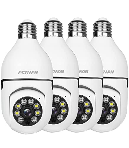 4PCS Wireless WiFi Light Bulb Camera 4PCS Wireless WiFi Light Bulb Camera