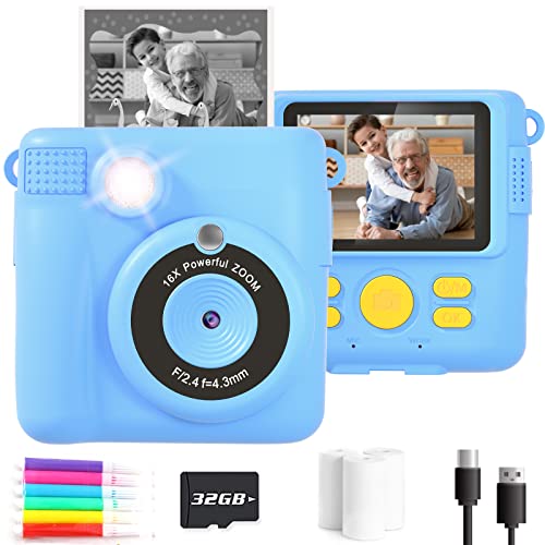 Anchioo Instant Print Camera Toys for Toddlers Age 3-8 Anchioo Instant Print Camera Toys for Toddlers Age 3-8