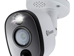 Swann Add-On DVR Bullet Security Camera System with Sensor Spotlight