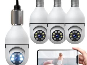 1080P Light Bulb Security Camera