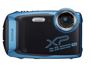 Fujifilm FinePix XP140 Waterproof Digital Camera w/16GB SD Card - Sky Blue