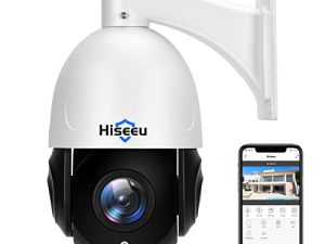Hiseeu 5MP 30X PoE PTZ Security Camera