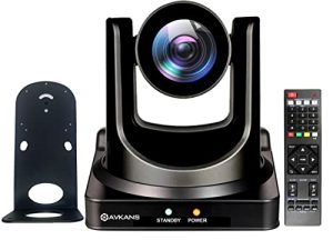 AVKANS NDI PTZ Cameras - 30X Full HD Live Streaming PTZ Camera with SDI/HDMI/IP Outputs for Church/Events Services(NDI Approved by Newtek Officially)