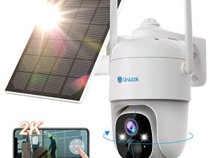 Unilook 2K Solar Wireless Security Camera Outdoor