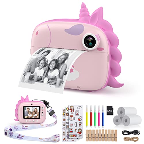 HiMont Kids Camera Instant Print HiMont Kids Camera Instant Print