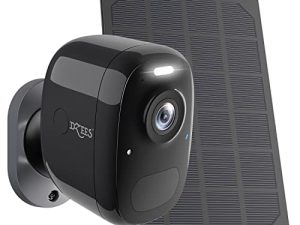 4MP Solar Security Camera Outdoor - Wireless Cameras for Home Security With 360° rotatable Magnetic Mount