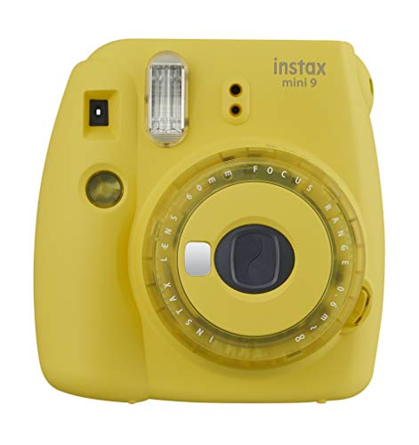 Fujifilm Instax Mini 9 with Clear Accents - Yellow Fujifilm Instax Mini 9 with Clear Accents - Yellow
