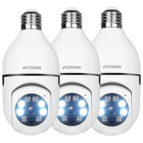 3PCS Light Socket Security Camera 3PCS Light Socket Security Camera
