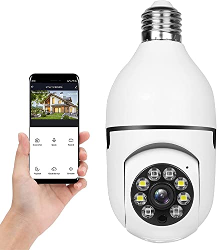 AONUOWE WiFi Light Bulb Security Camera 1080P AONUOWE WiFi Light Bulb Security Camera 1080P