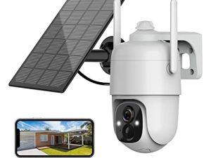 HOSAFE.COM 2K Solar Security Cameras Wireless Outdoor Battery Powered