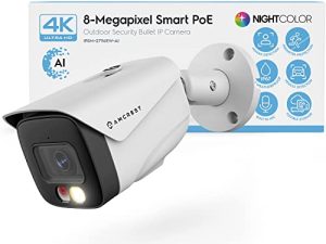 Amcrest 4K IP PoE AI Camera UltraHD 8MP Security Outdoor Camera