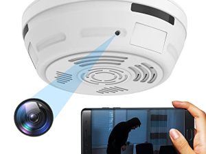 FUVISION Hidden Camera Smoke Detector