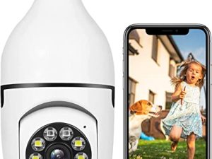 ACTMAN Light Socket Security Camera with Alexa