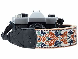Camera Strap - 2" Retro Jacquard Embroidery Multi-pattern Camera Straps Adjustable